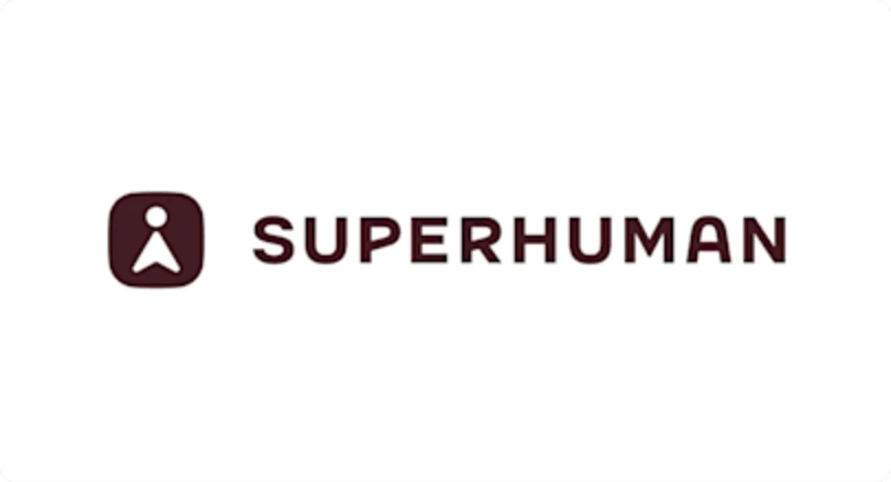 Superhuman logo _ Maroon