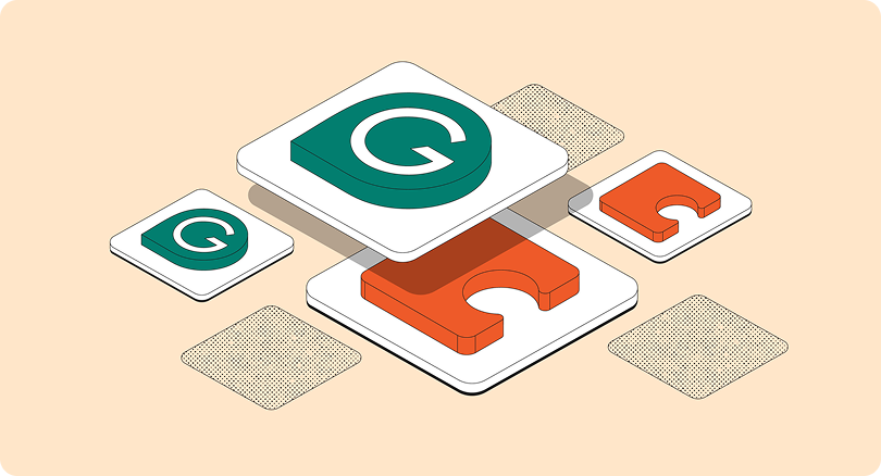 Grammarly x Coda logos