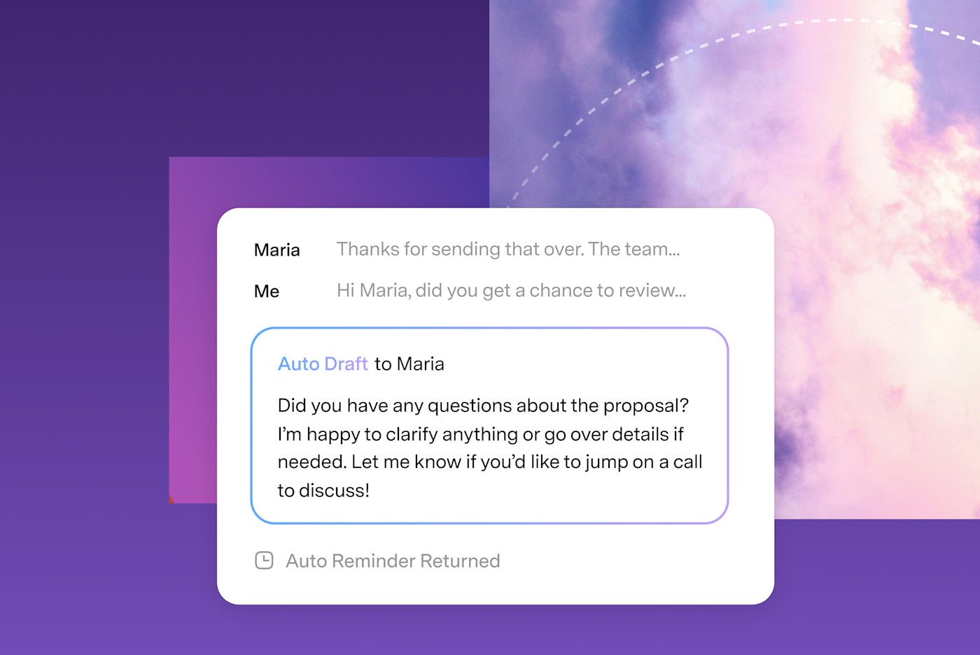 Auto Drafts in Superhuman Mail