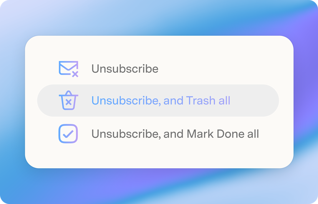 Superhuman Mail clearing spam