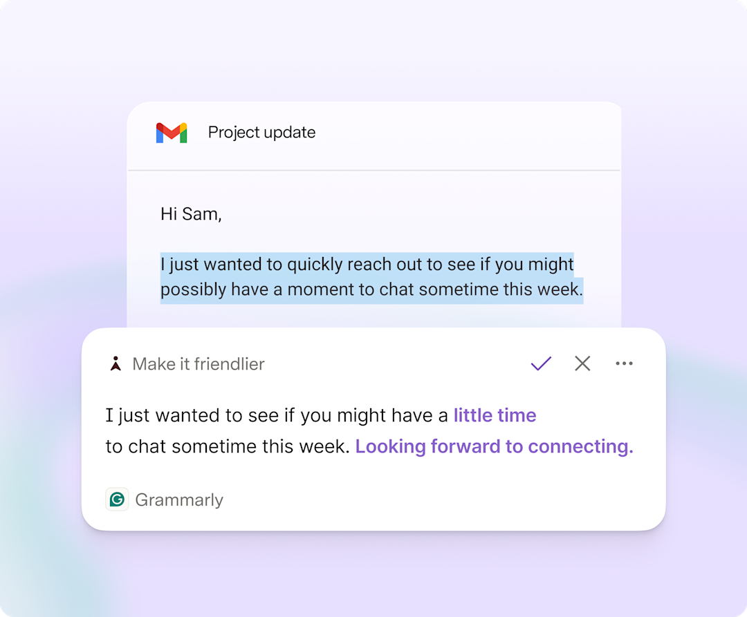 Go _ make an email friendlier