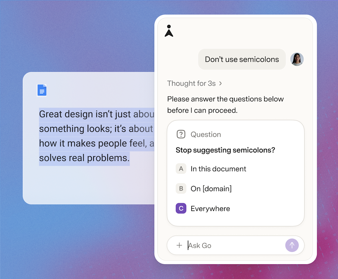 Grammarly customize suggestions