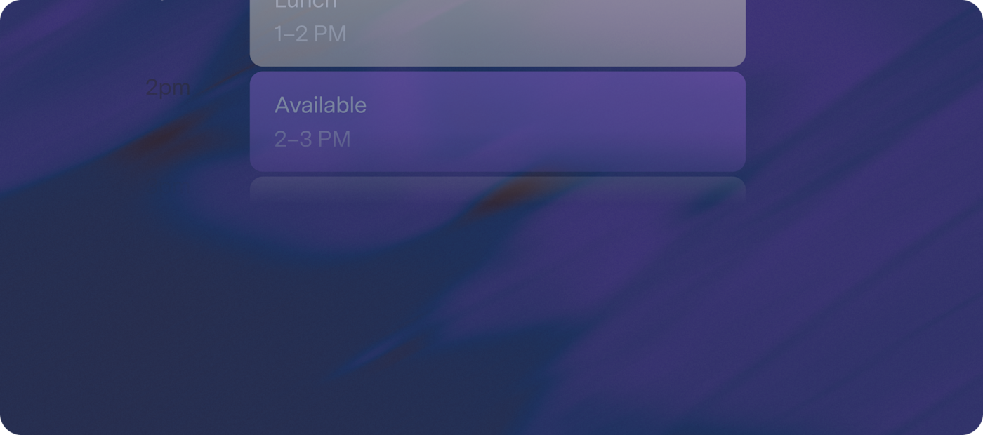 Share Availability in Superhuman Mail