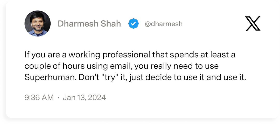 Dharmesh Shah _ Superhuman AI _ X post