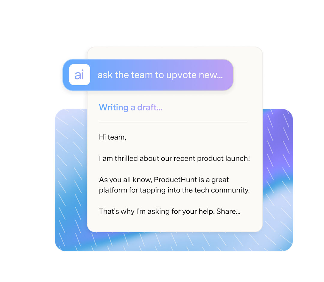 Write with AI