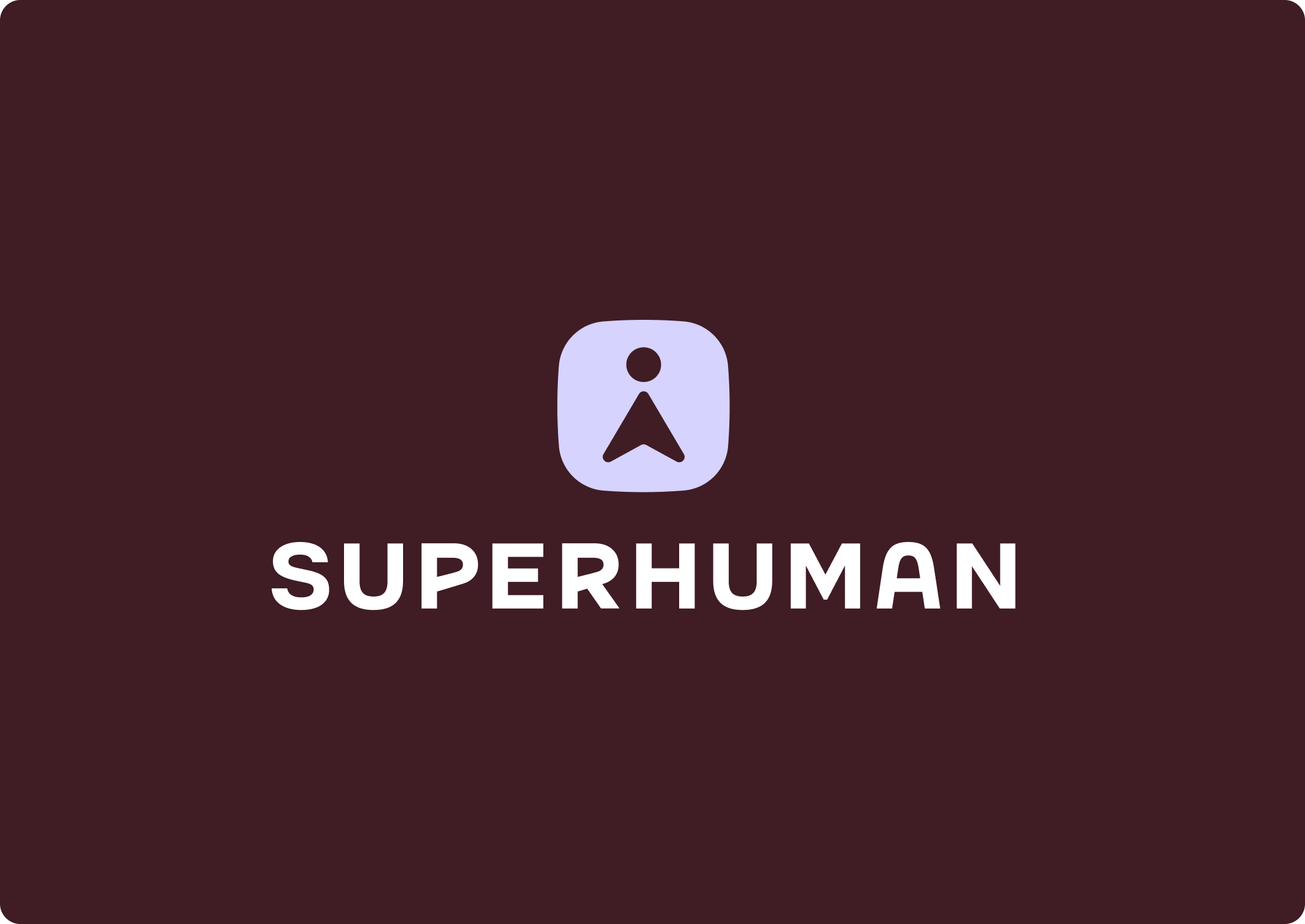 Superhuman logo _ heart background