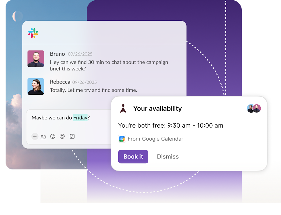 Scheduling meetings with Go