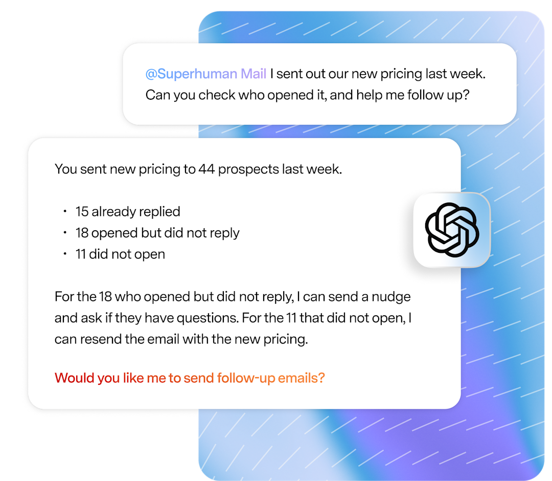 Followup with Superhuman Mail