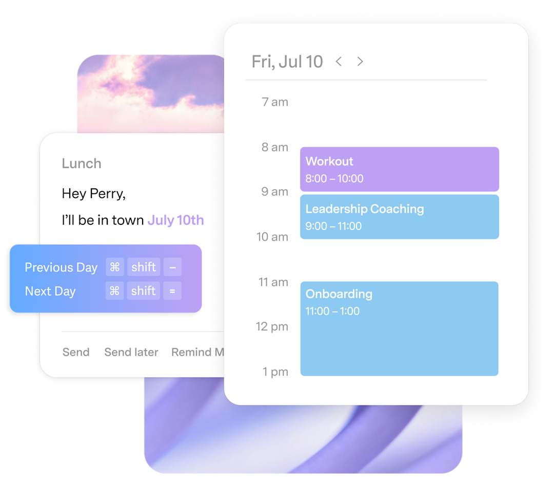 Do more with Superhuman Mail's keyboard shortcuts