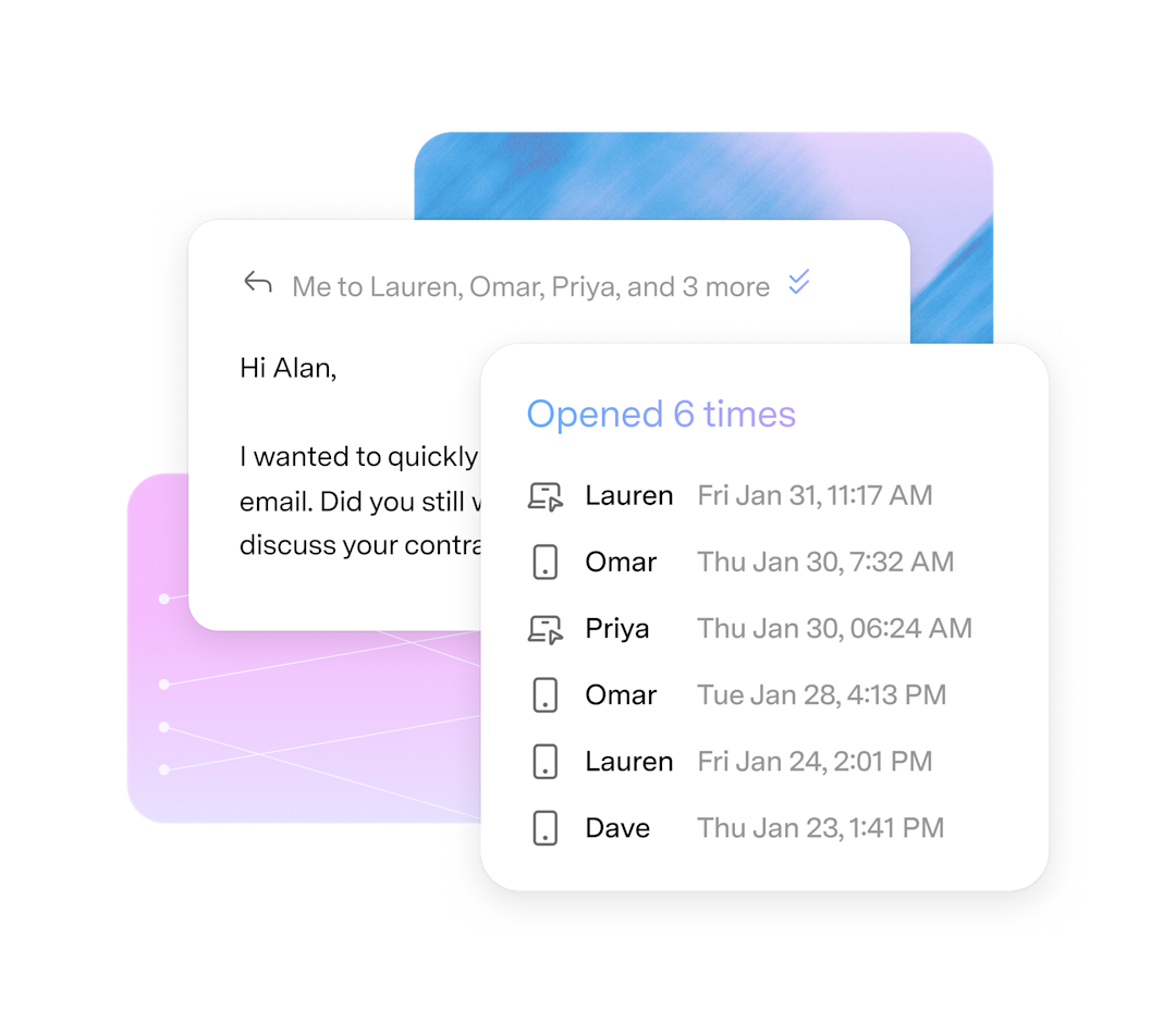 Mail Recent Opens