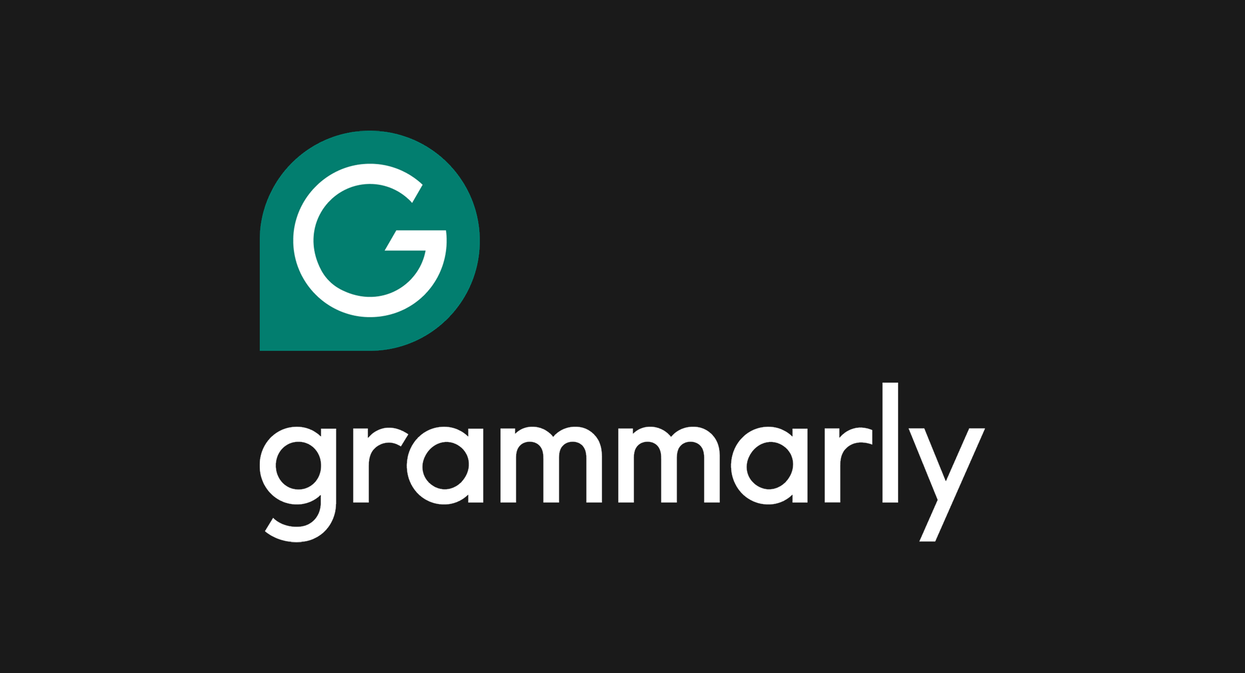 Grammarly _ stacked black bg