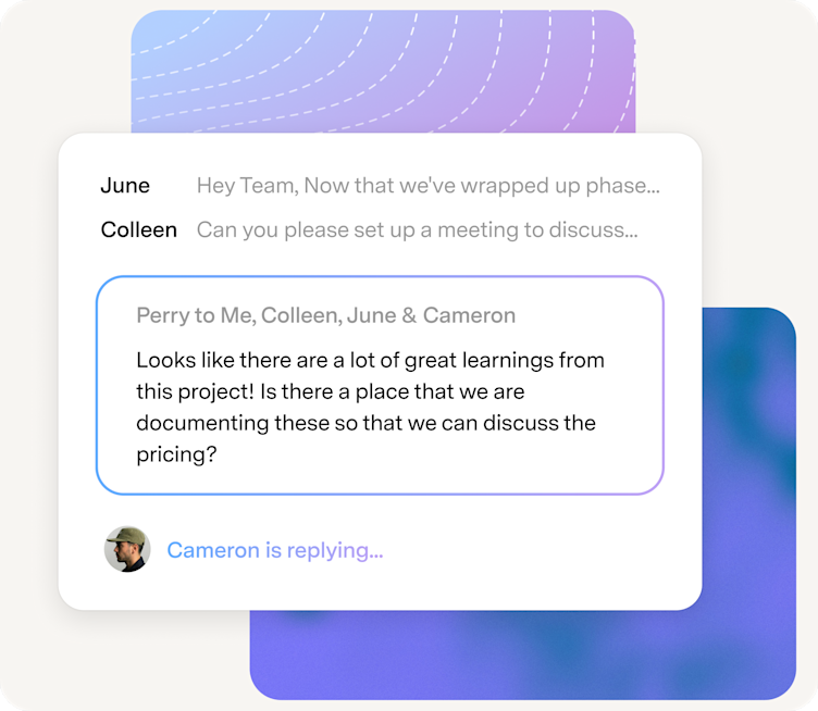 See when your team is replying with Superhuman Mail