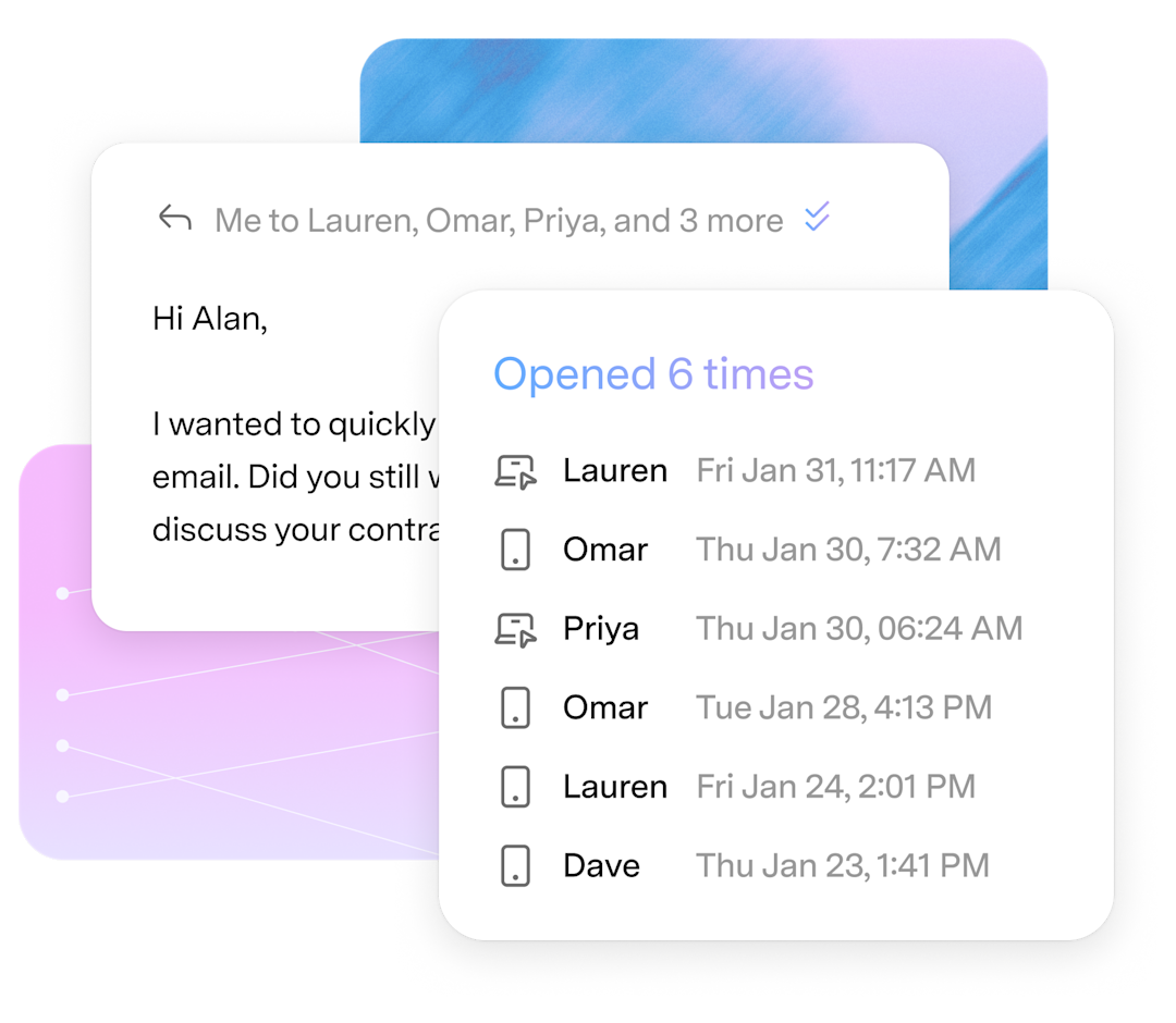 See when people read your email with Superhuman Mail
