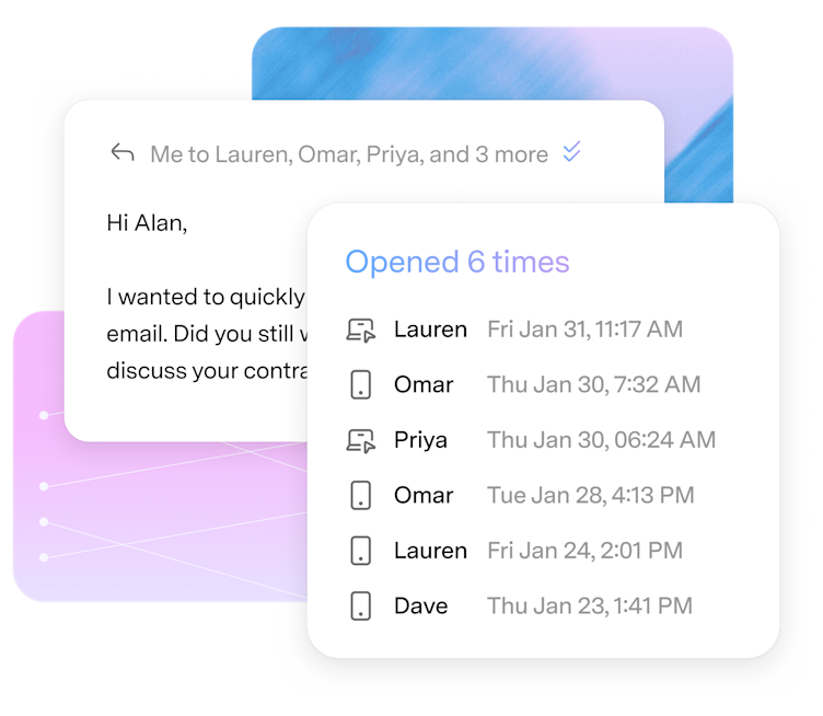 See when people read your email with Superhuman Mail