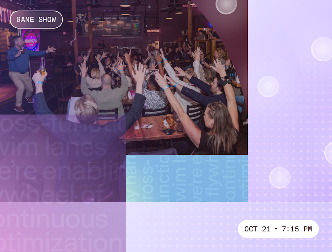 Gartner IT Game Show October 21 at 7:15 pm